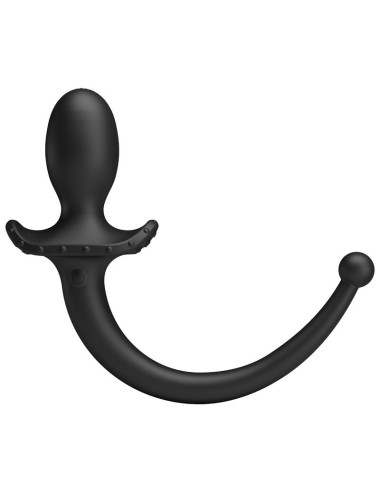 PRETTY LOVE - VIBRATEUR ANAL ET PÉRINÉUM NOIR CONTRÔLÉ PAR APPLICATION ANTHONY