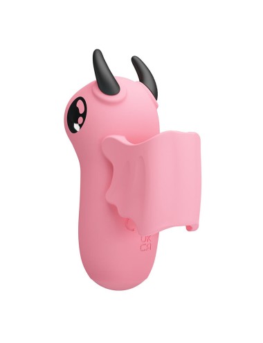 PRETTY LOVE - STIMULATEUR DE DOIGTS RECHARGEABLE MAGIC DEVIL ROSE