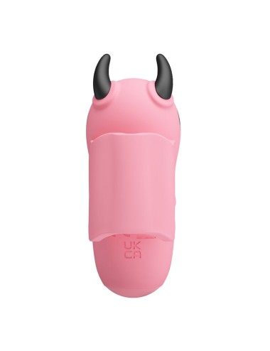 PRETTY LOVE - STIMULATEUR DE DOIGTS RECHARGEABLE MAGIC DEVIL ROSE