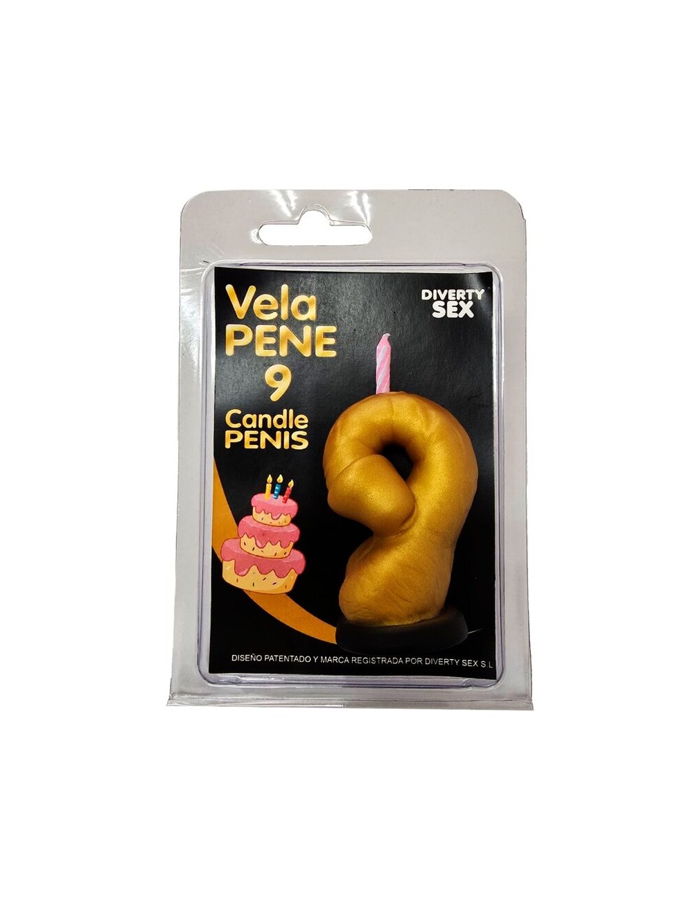 Spicy Devil - Bougie en forme de pénis
