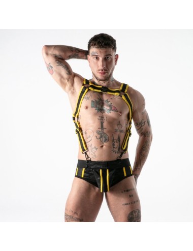 LOCKER GEAR - HARNAIS D'ACCÈS MILITAIRE COMPLET JAUNE L/XL