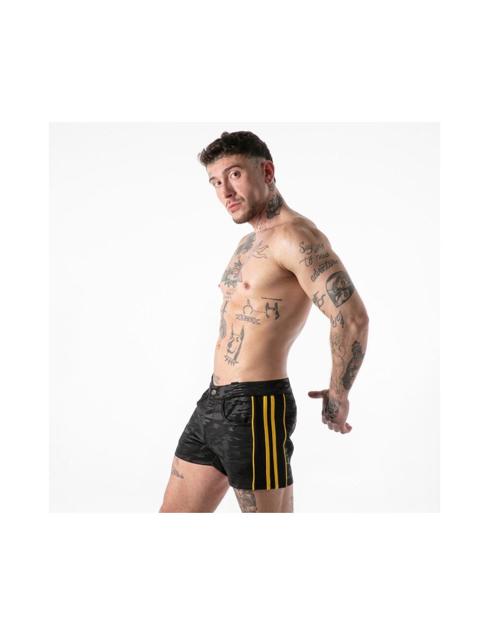 LOCKER GEAR - ACCÈS MILITAIRE COMPLET COURT JAUNE XL