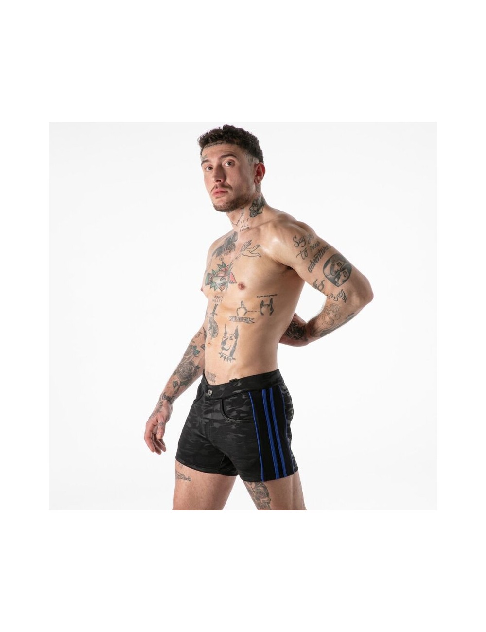 LOCKER GEAR - ACCÈS MILITAIRE COMPLET COURT BLEU M