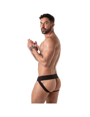 LOCKER GEAR - JOCKSTRAP ROUGE À CEINTURE LARGE L
