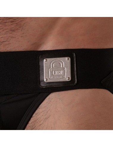 LOCKER GEAR - JOCKSTRAP À CEINTURE LARGE NOIR S