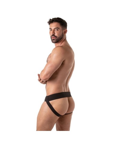 LOCKER GEAR - JOCKSTRAP NOIR À LARGE CEINTURE L