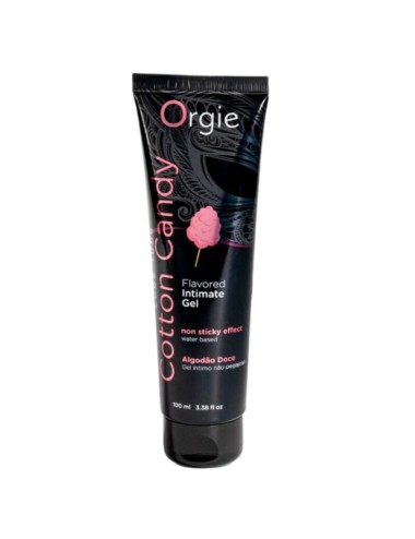 ORGIE - TUBE DE LUBRIFIANT BARBE À PAPA GEL INTIME À BASE DE EAU 100 ML