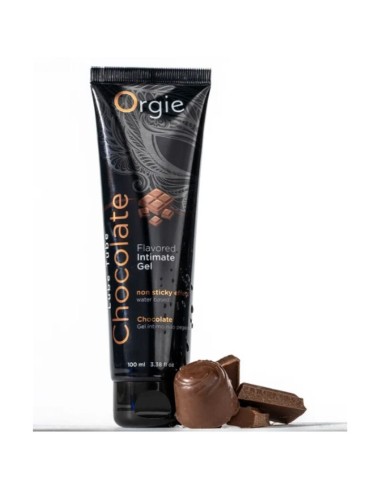ORGIE - TUBE DE LUBRIFIANT CHOCOLAT GEL INTIME À BASE DE EAU 100 ML