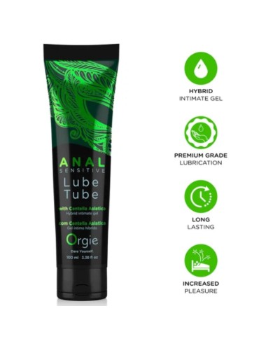 ORGIE - TUBE DE LUBRIFIANT HYBRIDE HYBRIDE POUR SEXE ANAL SENSITIVE 100 ML