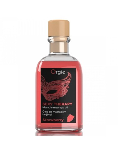 ORGIE - MASSAGE DES LÈVRES COFFRET DE MASSAGE KISSABLE À LA FRAISE 100 ML