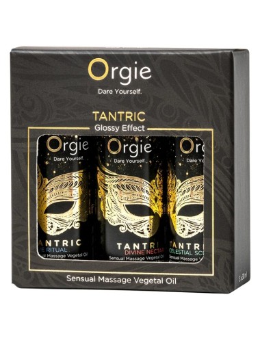 ORGIE - COLLECTION MINI TANTRIQUE HUILES DE MASSAGE SENSUELLES 3 X 30 ML