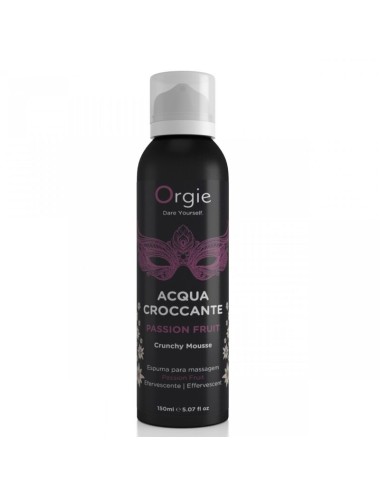 ORGIE - MOUSSE DE MASSAGE CROQUANTE AUX FRUITS DE LA PASSION ACQUA CROCCANTE 150 ML