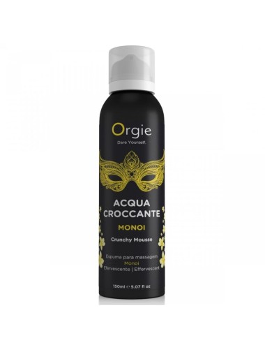 ORGIE - MOUSSE DE MASSAGE CROQUANTE AU MONOI ACQUA CROCCANTE 150 ML