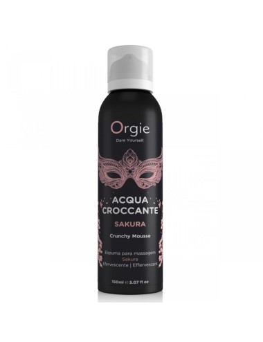 ORGIE - MOUSSE DE MASSAGE CROQUANTE ACQUA CROCCANTE SAKURA 150 ML