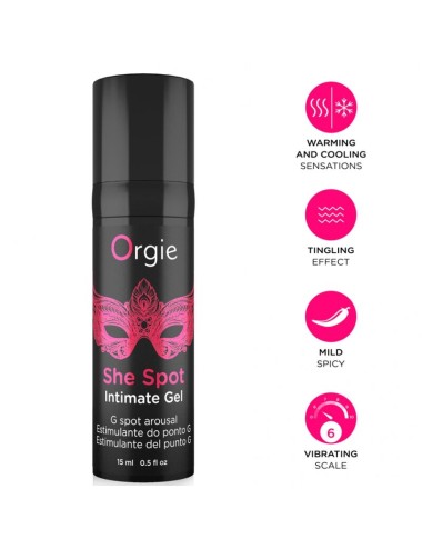 ORGIE - SHE SPOT G-SPOT GEL EXCITATION INTIME 15 ML