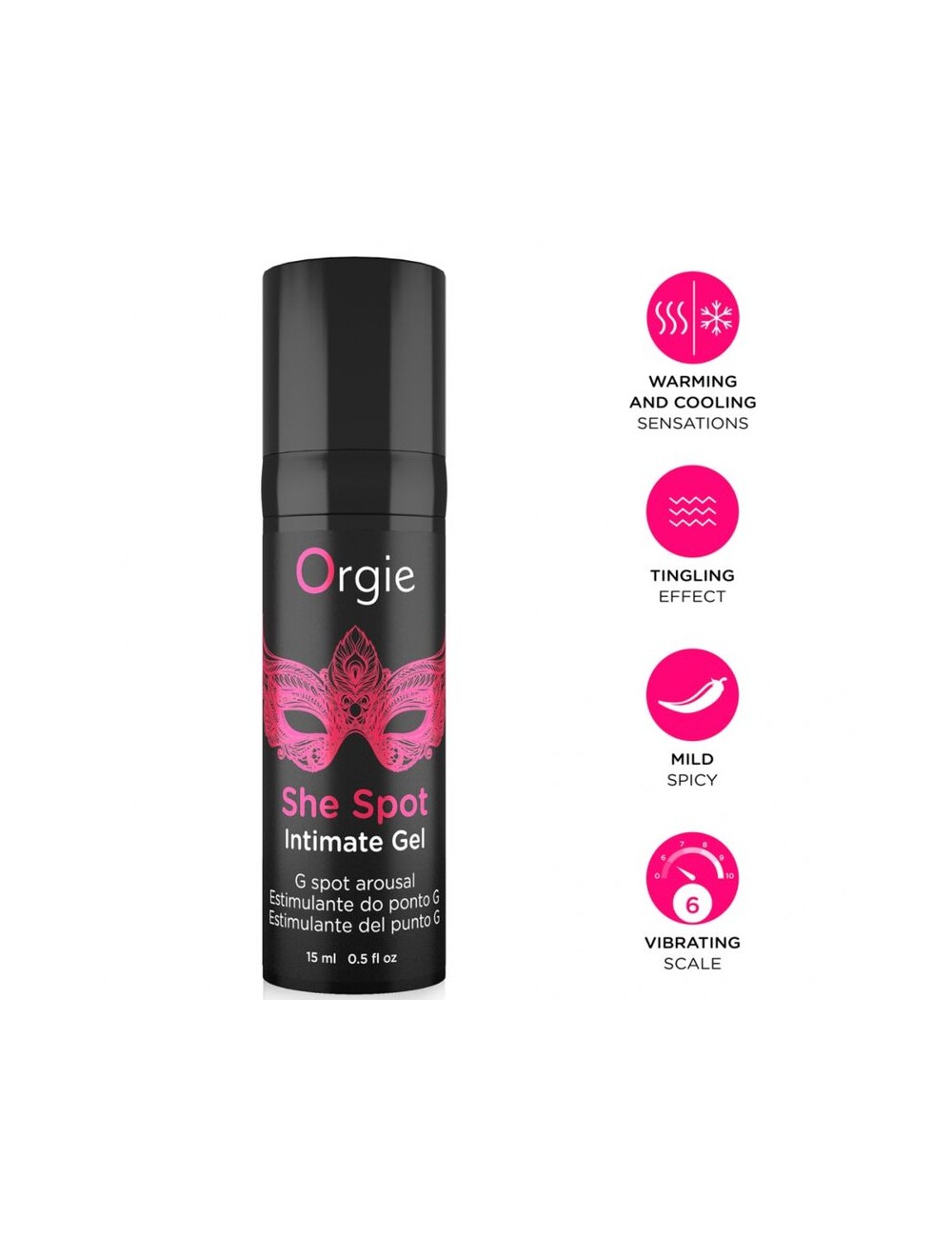 ORGIE - SHE SPOT G-SPOT GEL EXCITATION INTIME 15 ML