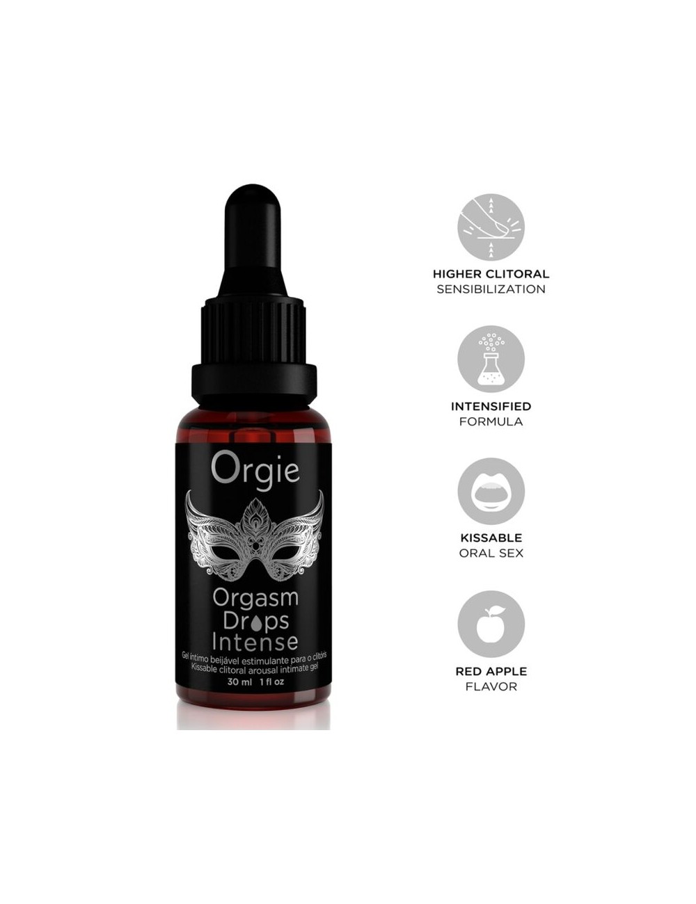ORGIE - GOUTTES ORGASTIQUES INTENSES ET EXCITANTES CLITORIELLES 30 ML