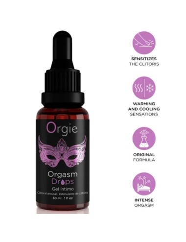 ORGIE - GOUTTES ORGASTIQUES POUR EXCITATION CLITORIELLE 30 ML