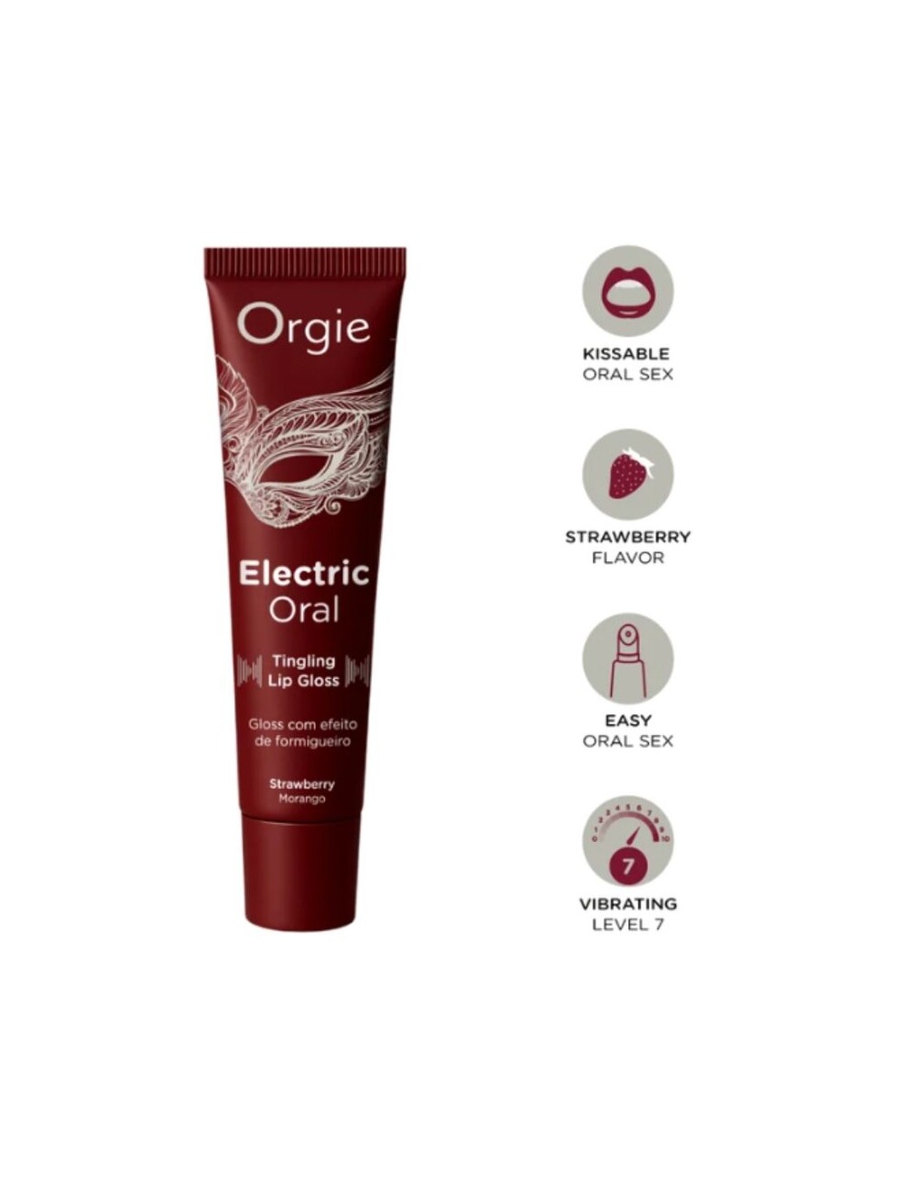 ORGIE - GLOSS À LÈVRES ÉLECTRIQUE À ÉNERGIE ORALE 15 ML
