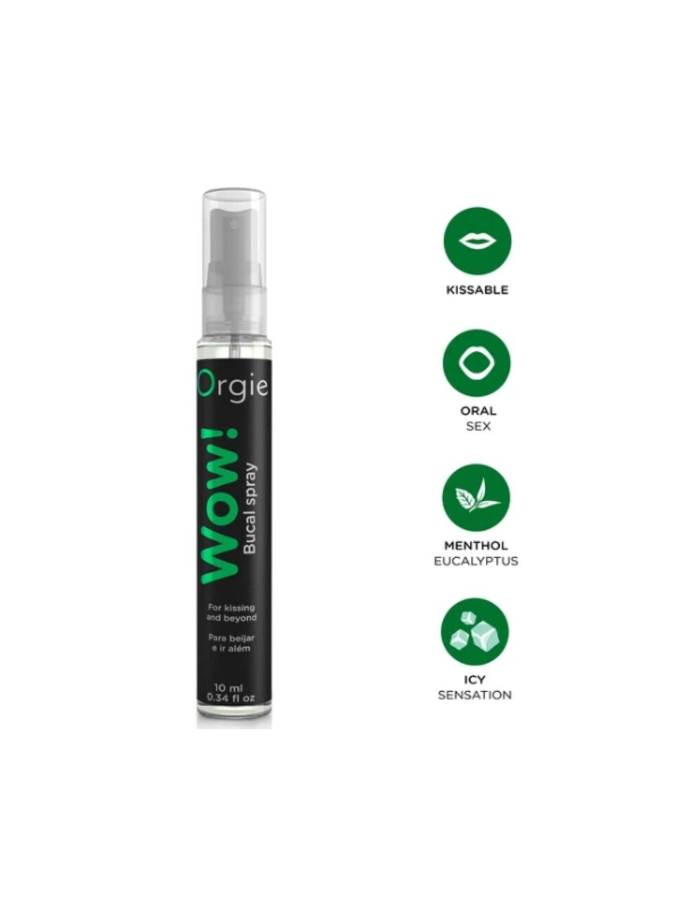 ORGIE - WOW! SPRAY BUCCAL AU MENTHOL ET À EUCALYPTUS 10 ML