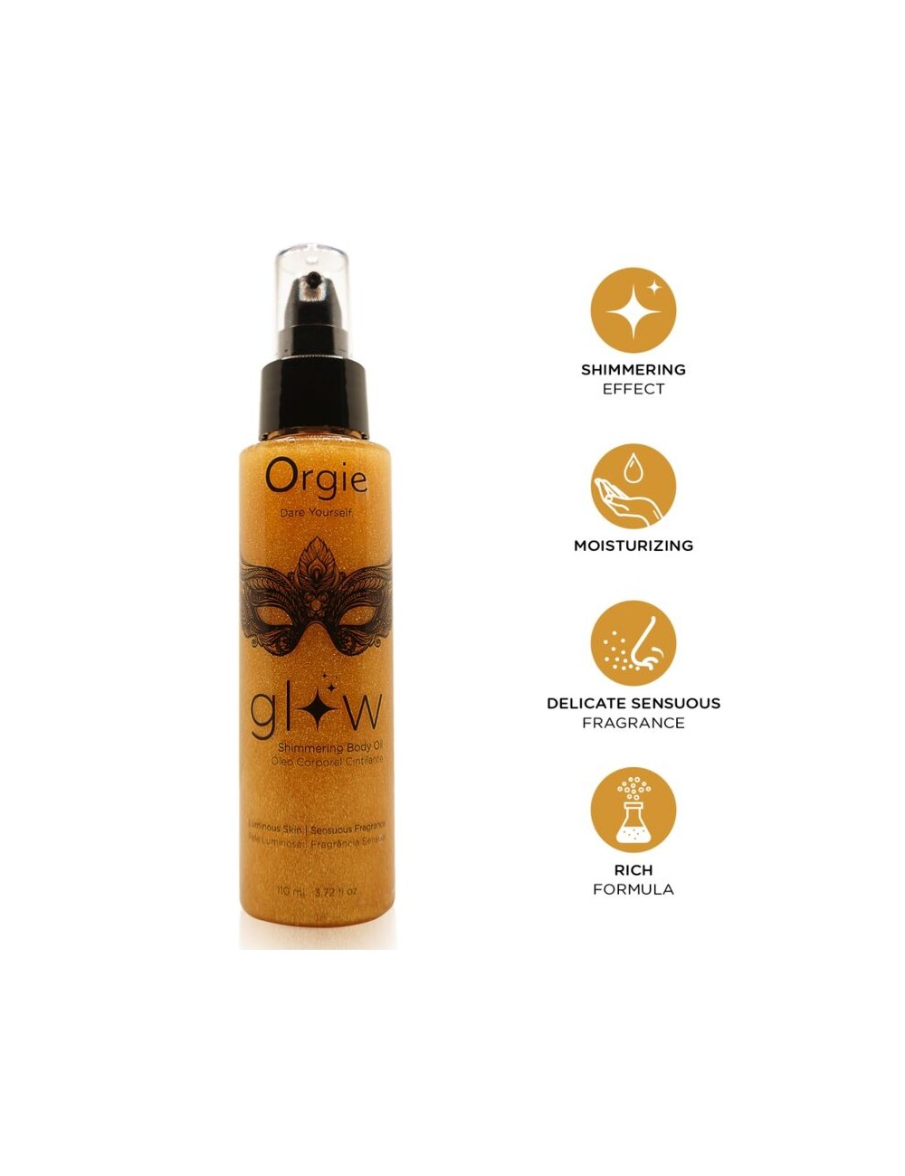 ORGIE - HUILE CORPORELLE ÉCLATANTE 110 ML