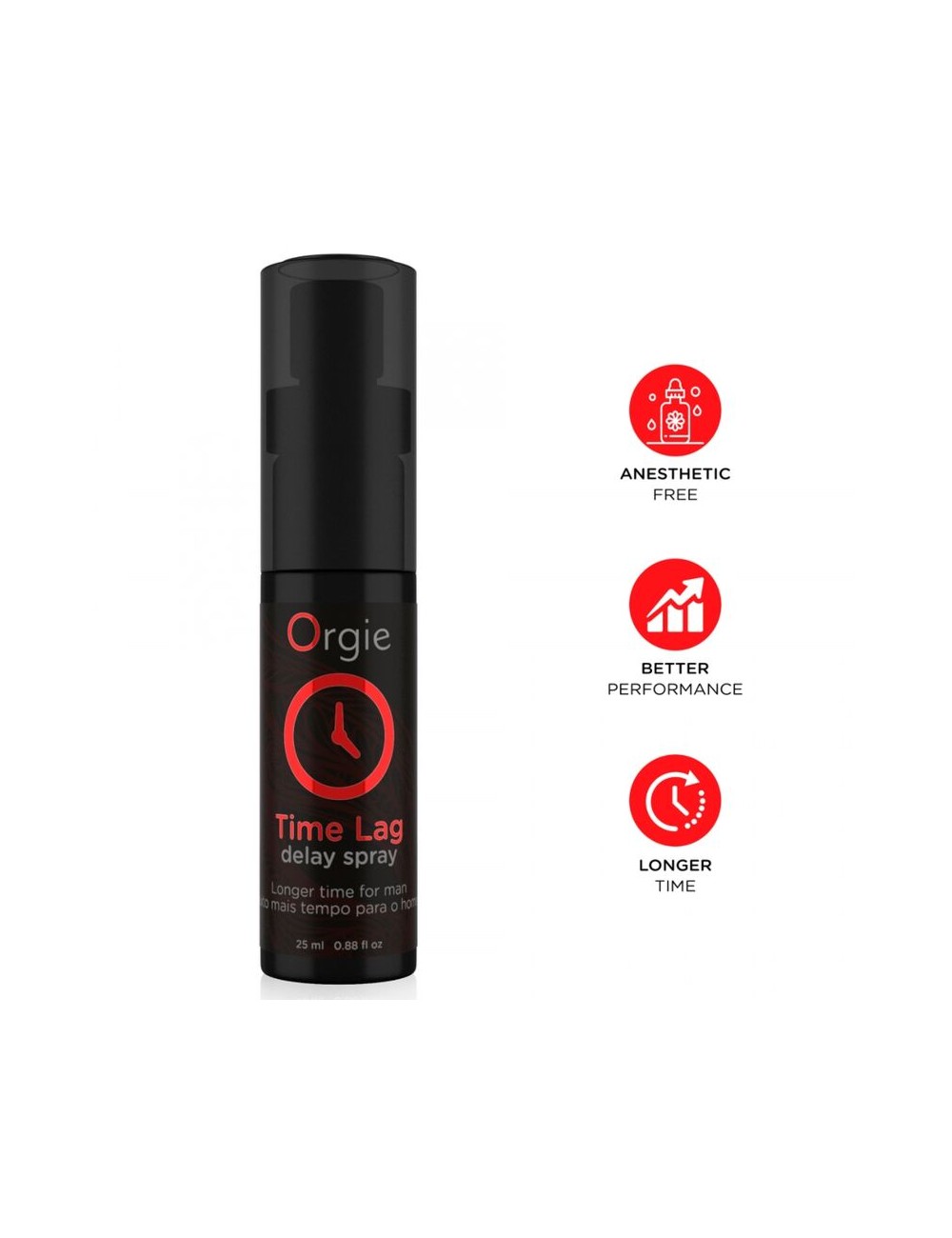 ORGIE - SPRAY RETARDANT SANS ANESTHÉSIE 25 ML