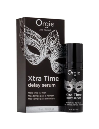 ORGIE - SÉRUM RETARDANT À BASE DE SILICONE XTRA TIME SANS ANESTHÉSIANT 15 ML