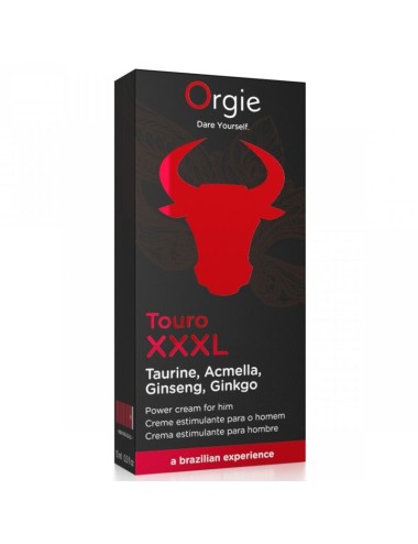 ORGIE - CRÈME AUGMENTATEUR ET AGRANDISSEUR DE ÉRECTION TOURO XXXL 15 ML