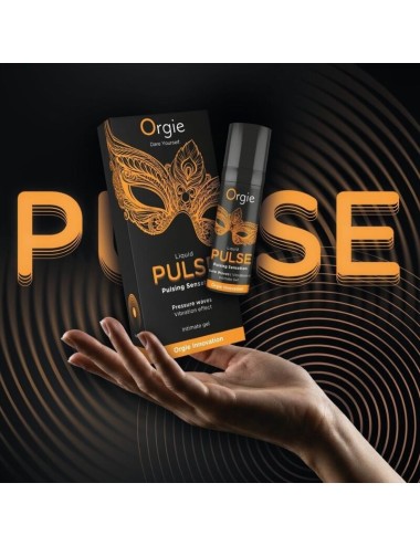 ORGIE - PULSE KISSABLE GEL INTIME À SENSATION DE PULSIONS 15 ML