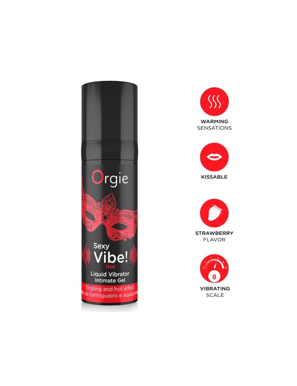 ORGIE - AMBIANCE SEXY! VIBRATEUR LIQUIDE CHAUFFANT 15 ML