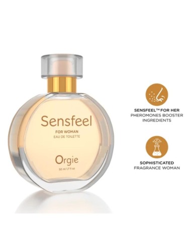 ORGIE - SENSFEEL POUR FEMME BOOSTER DE PHÉROMONES EAU DE TOILETTE 50 ML