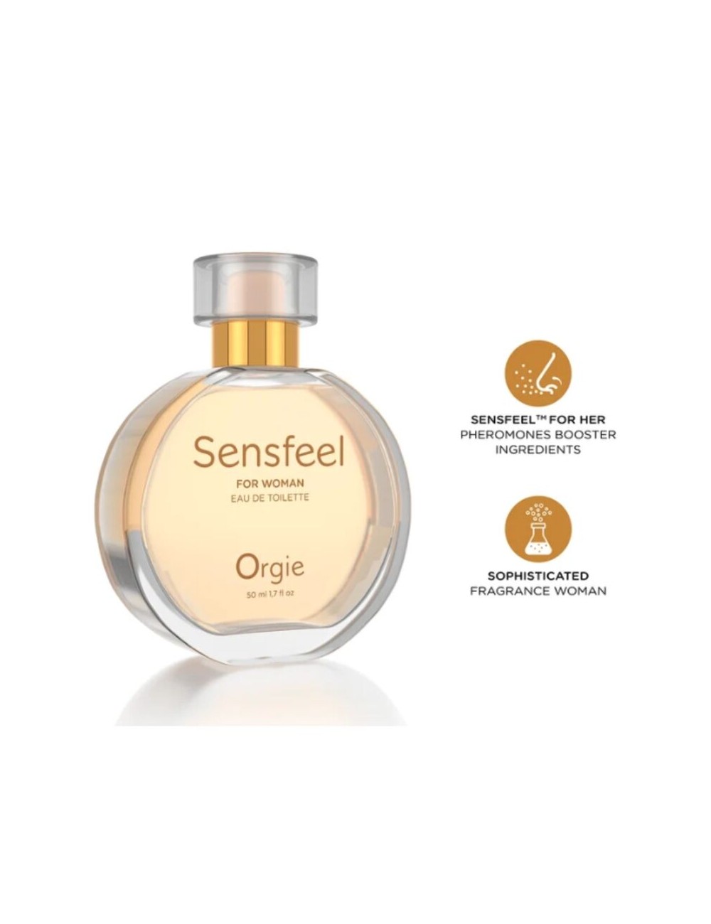 ORGIE - SENSFEEL POUR FEMME BOOSTER DE PHÉROMONES EAU DE TOILETTE 50 ML