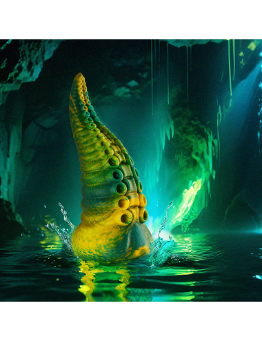 EPIC - GODEMICHET TENTACULE VERT CETUS GRANDE TAILLE
