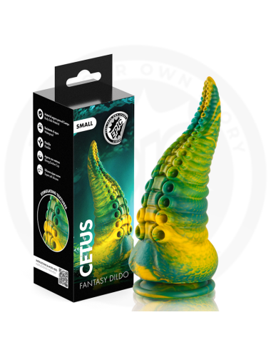 EPIC - GODEMICHET CETUS VERT À TENTACULE PETITE TAILLE