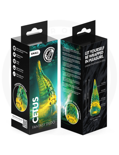 EPIC - GODEMICHET CETUS VERT À TENTACULE PETITE TAILLE