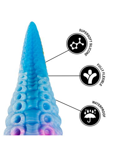 EPIC - PHORCYS GODEMICHET À TENTACULES BLEUS PETITE TAILLE