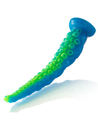 EPIC - SCYLLA GODEMICHET À TENTACULES FINES FLUORESCENTES GRANDE TAILLE