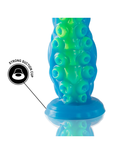 EPIC - SCYLLA GODEMICHET À TENTACULES FINES FLUORESCENTES GRANDE TAILLE