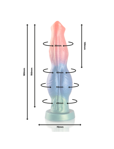 EPIC - ARION DILDO SYMPHONY OF PLEASURE TÉLÉCOMMANDE RECHARGEABLE