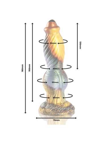 EPIC - PHOENIX DILDO LA RÉSURGENCE DU PLAISIR TÉLÉCOMMANDE RECHARGEABLE