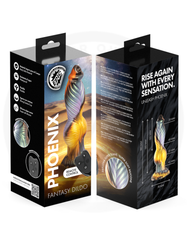 EPIC - PHOENIX DILDO LA RÉSURGENCE DU PLAISIR TÉLÉCOMMANDE RECHARGEABLE