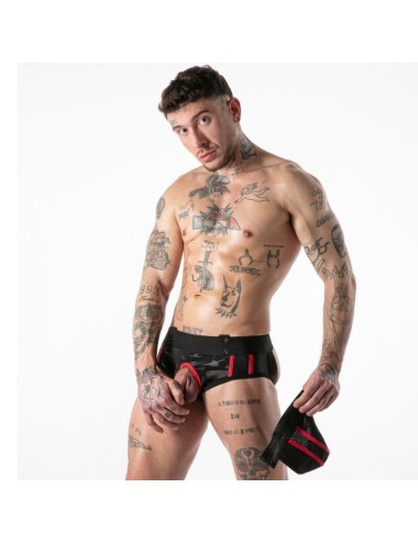 LOCKER GEAR - SLIP MILITAIRE COMPLET ROUGE L