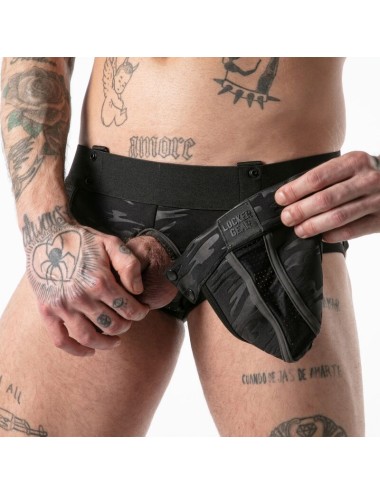 LOCKER GEAR - SLIP MILITAIRE COMPLET NOIR M