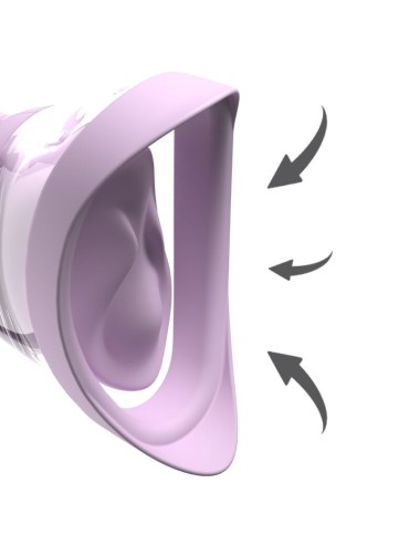 FANTASY FOR HER - VELOURA TOUCH PLEASURE PUMP POMPE INTIME AVEC SUCCION ET VIBRATION VIOLETTE