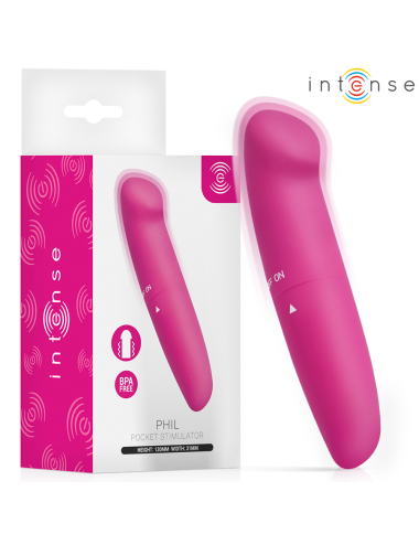 INTENSE - PHIL VIBRATEUR POINT G ROSE 13 CM