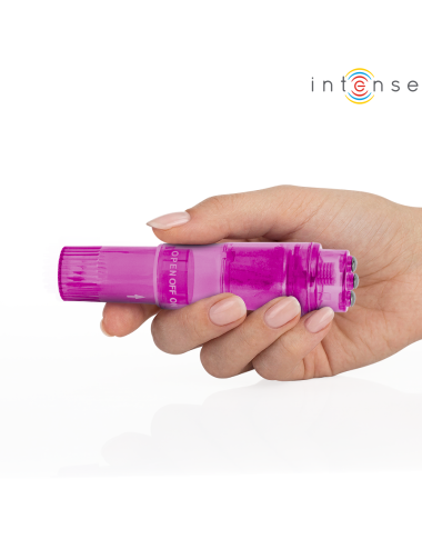 INTENSE - MINI MASSEUR KURT AVEC 4 TÊTES INTERCHANGEABLES ROSE