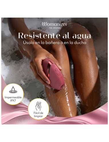 WOMANIZER - STIMULATEUR CLITORIAL 3D NEXT LIBERTY BORDEAUX
