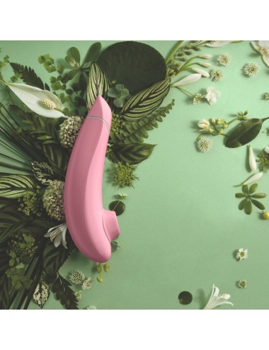 WOMANIZER - STIMULATEUR CLITORIAL À SUCCION ÉCOLOGIQUE PREMIUM - 12 NIVEAUX D'INTENSITÉ ROSE