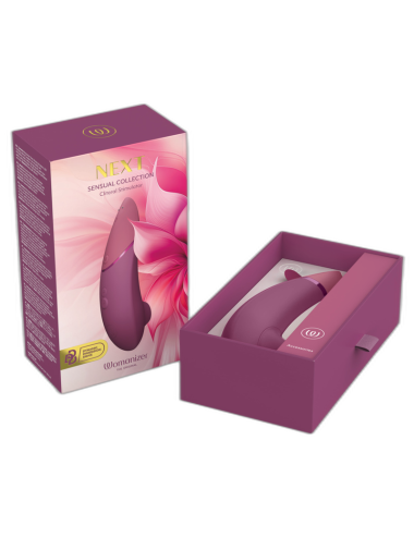 WOMANIZER - STIMULATEUR CLITORIAL À SUCCION NEXT 14 NIVEAUX D'INTENSITÉ ROSE FONDU