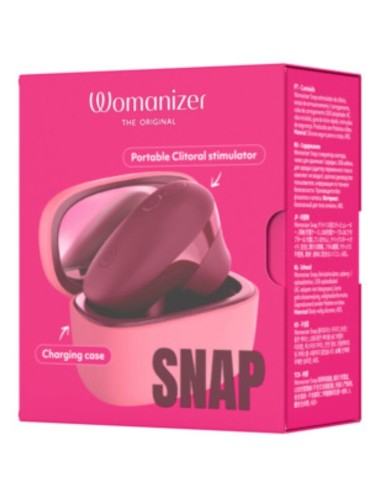 WOMANIZER - STIMULATEUR CLITORIAL À SUCCION PAR PRESSION 6 NIVEAUX D'INTENSITÉ BAIE ÉCRASÉE